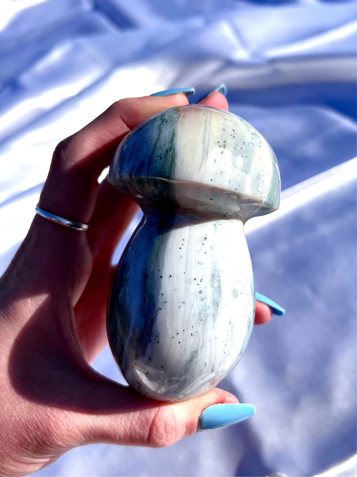 Ocean Jasper Mushroom 1