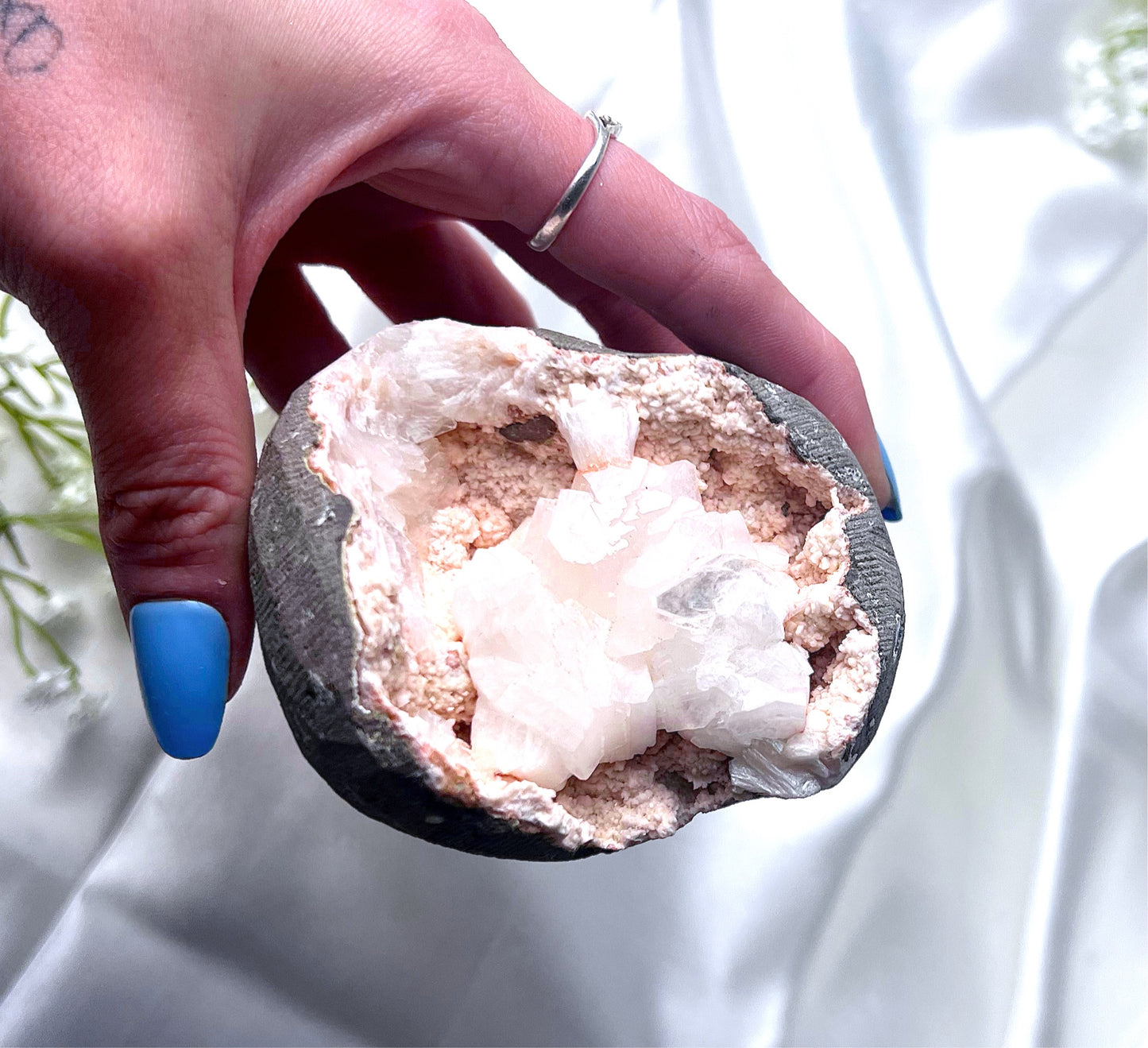 Pink Heulandite Specimen 2