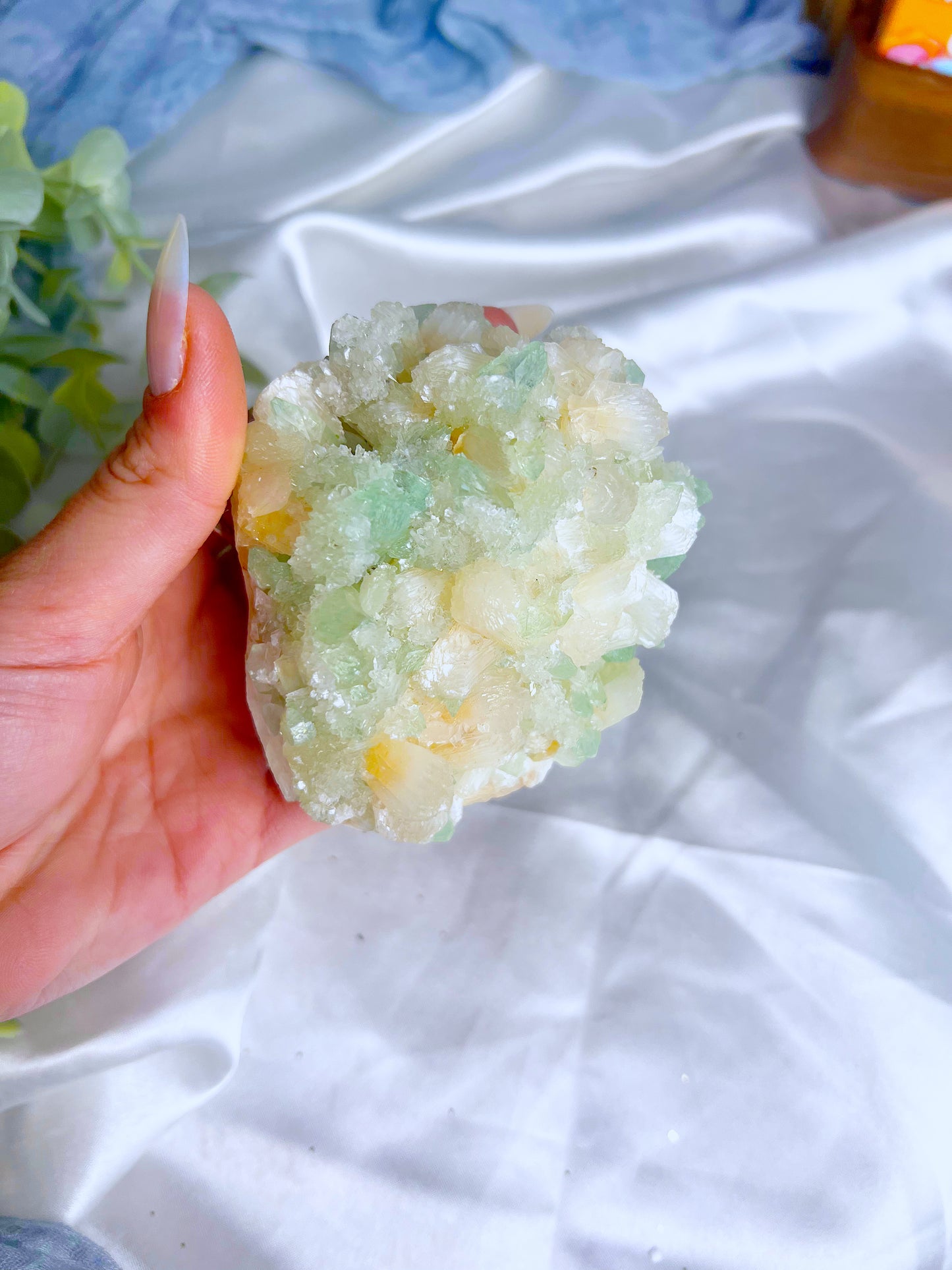 Green Apophyllite Specimen