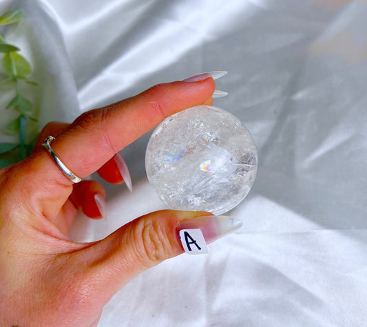 Irish Clear Quartz Sphere A