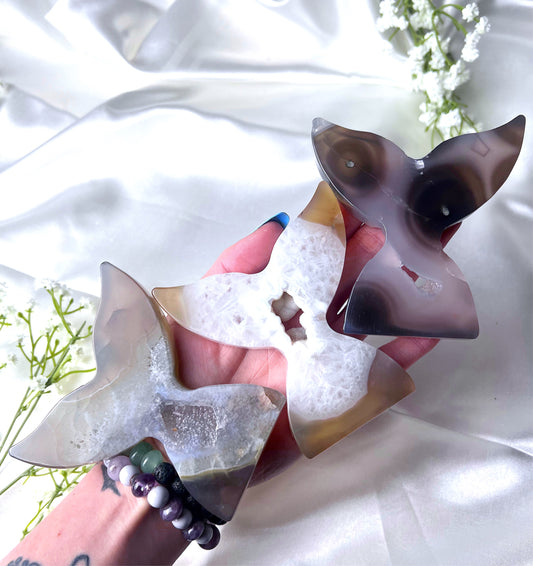 Medium Druzy Agate Tails
