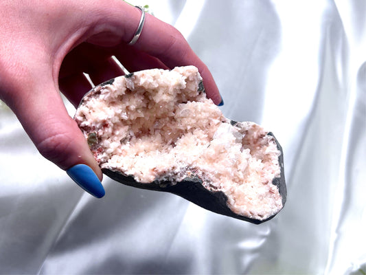 Pink Heulandite Specimen 1