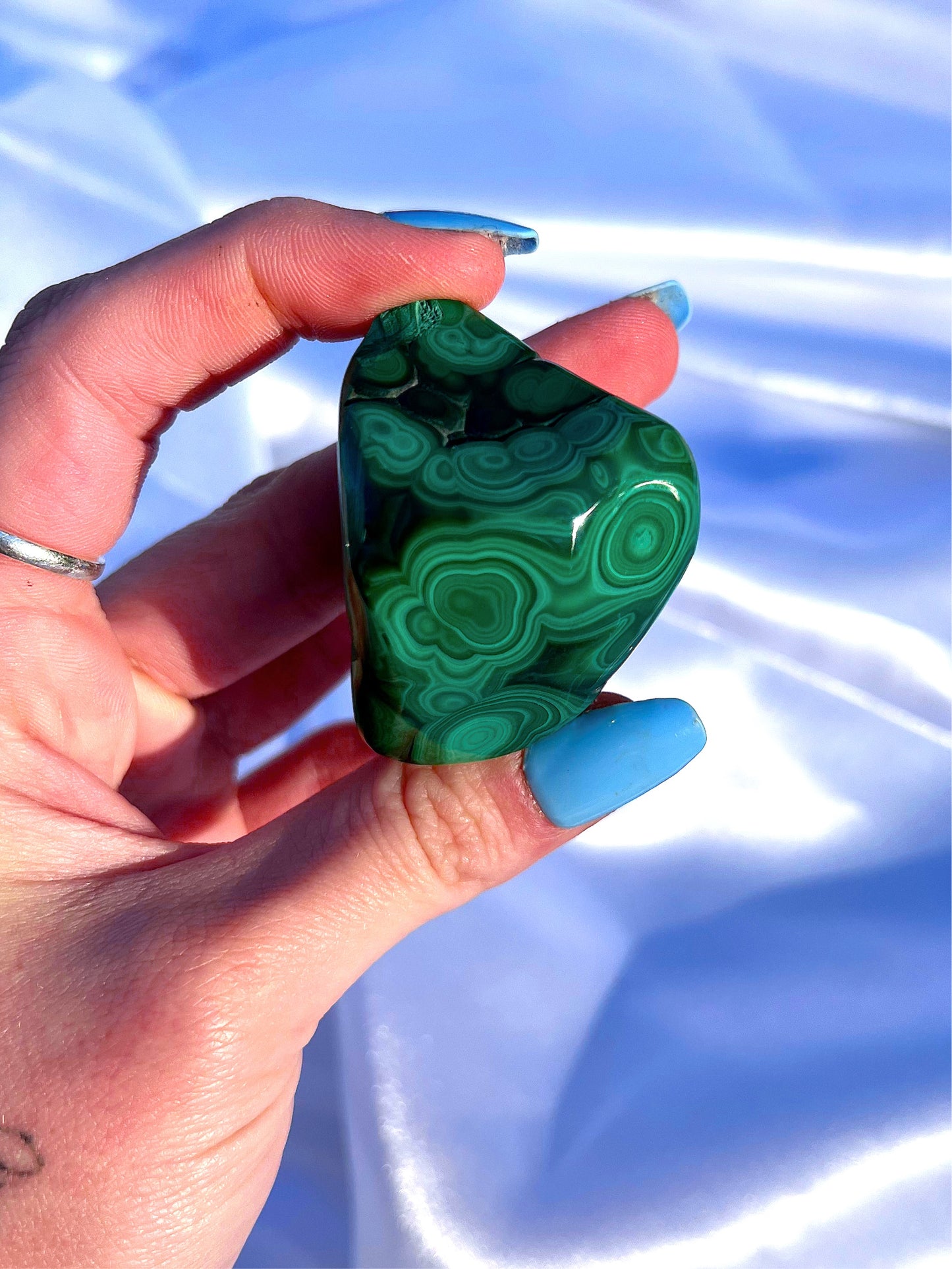 Malachite Freeform Chipped