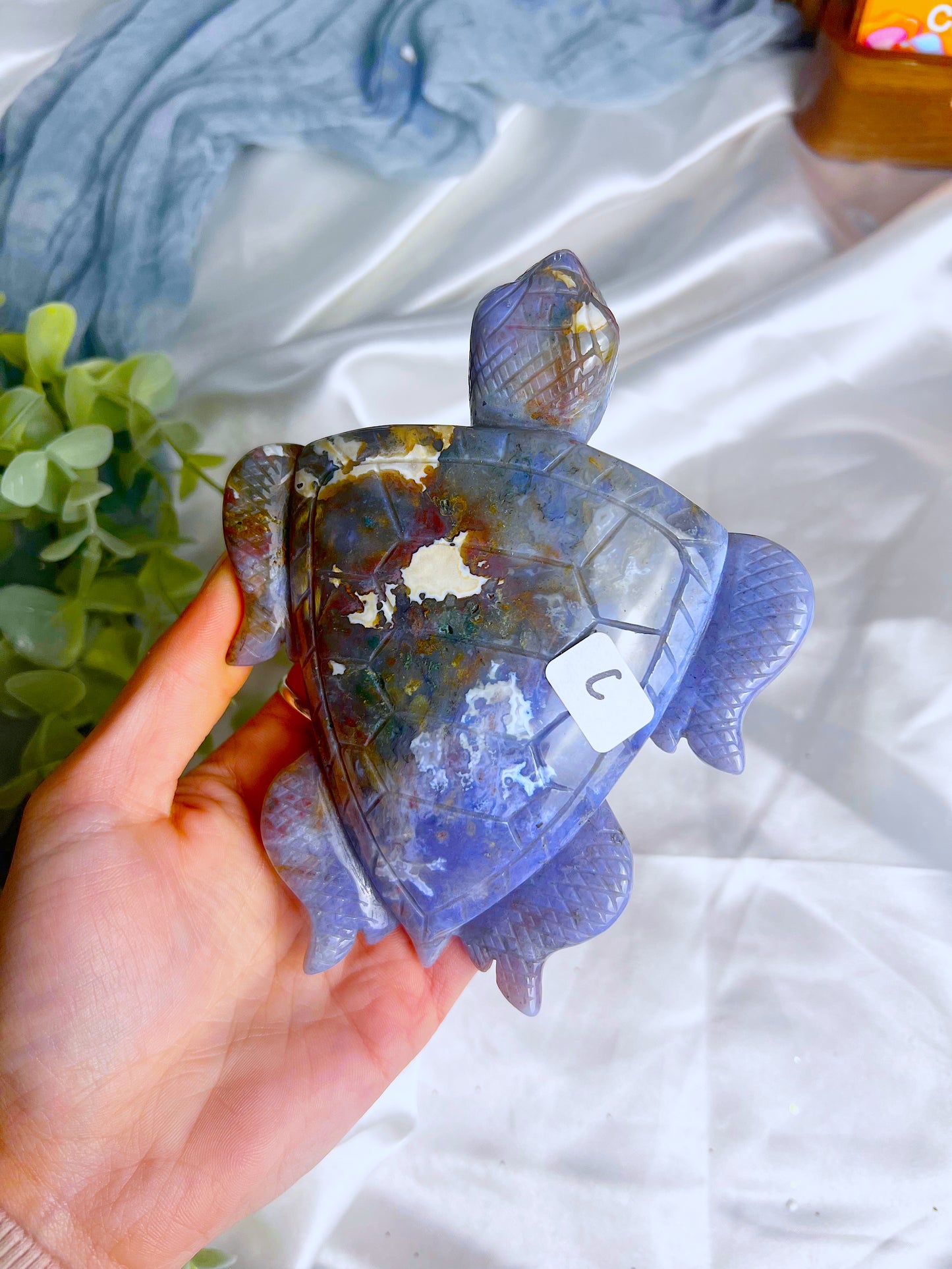 Moss Agate Sea Turtle C