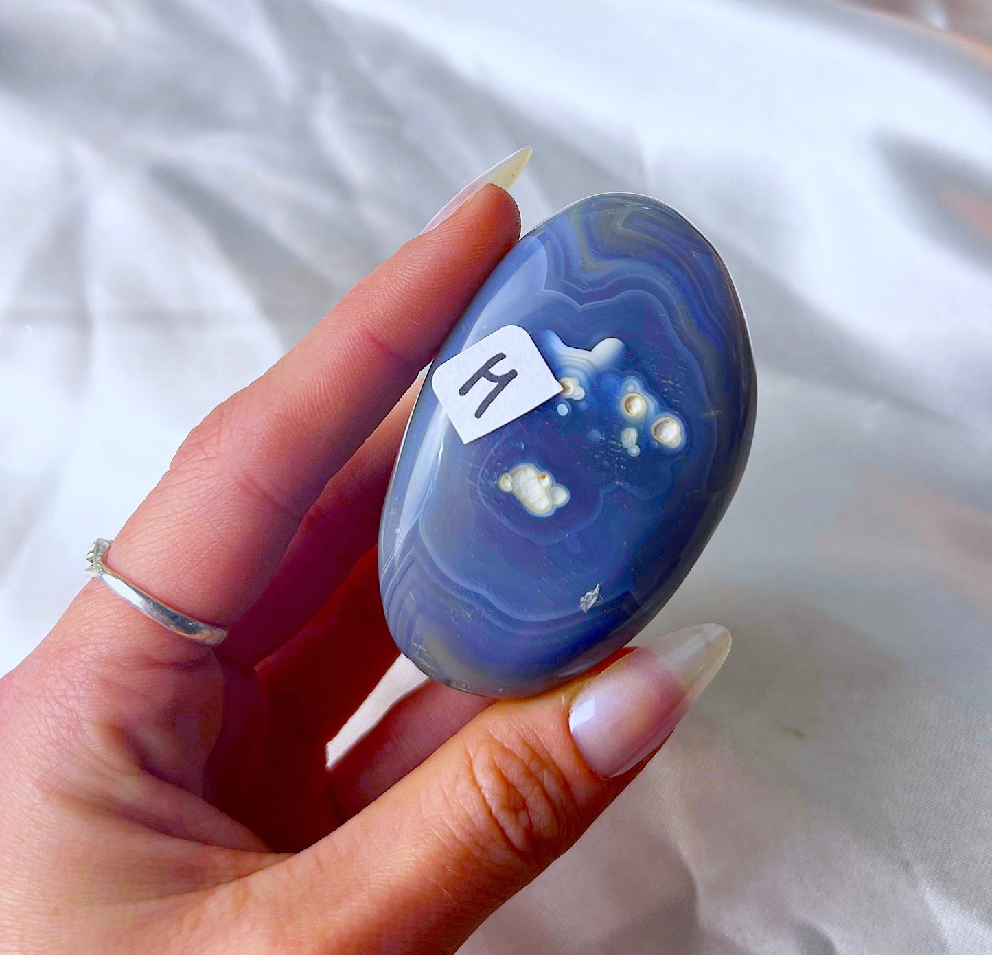 Orca Agate Palmstone H