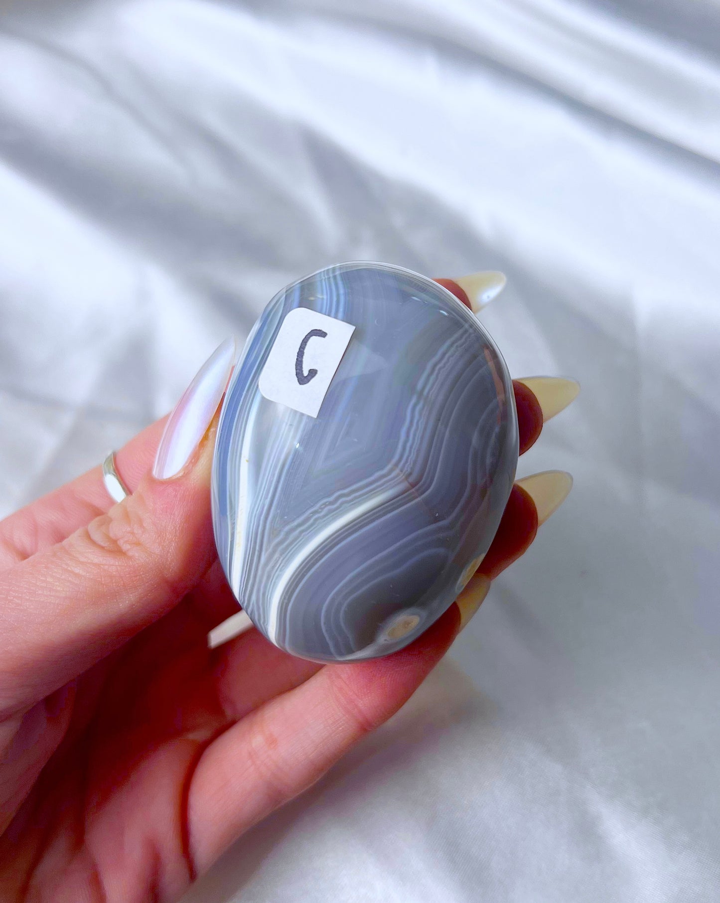 Orca Agate Palmstone C