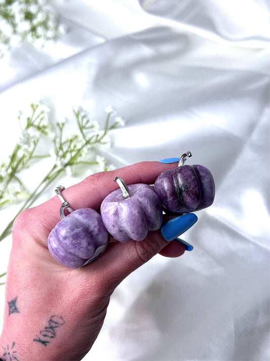 Lepidolite Pumpkins