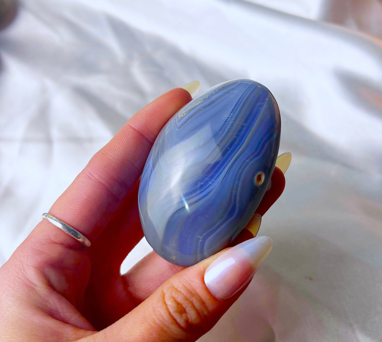 Orca Agate Palmstone H