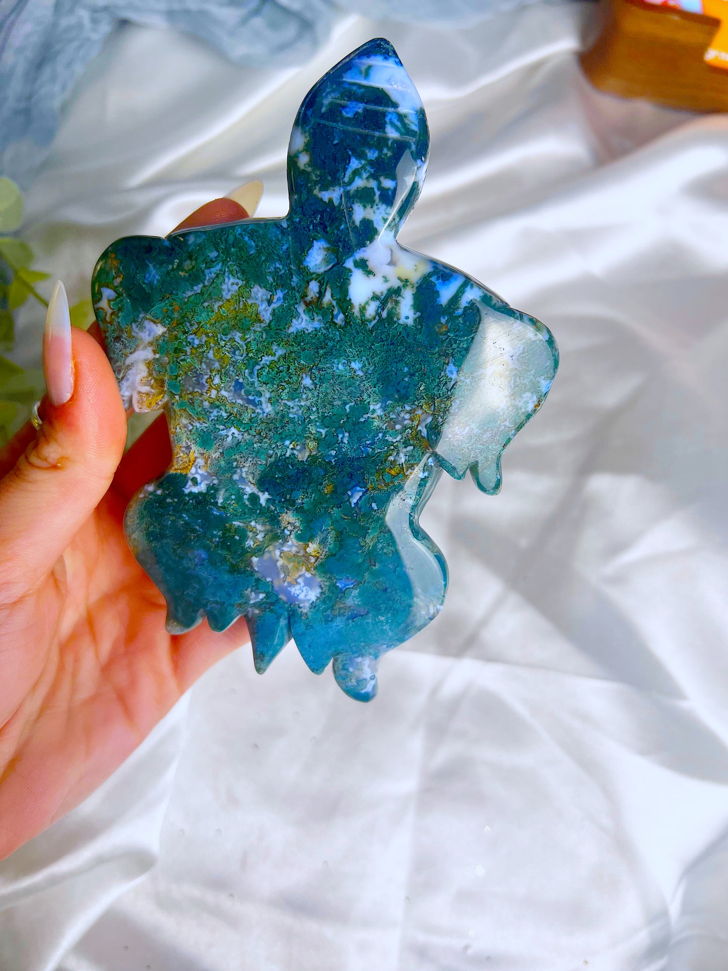 Moss Agate Sea Turtle D