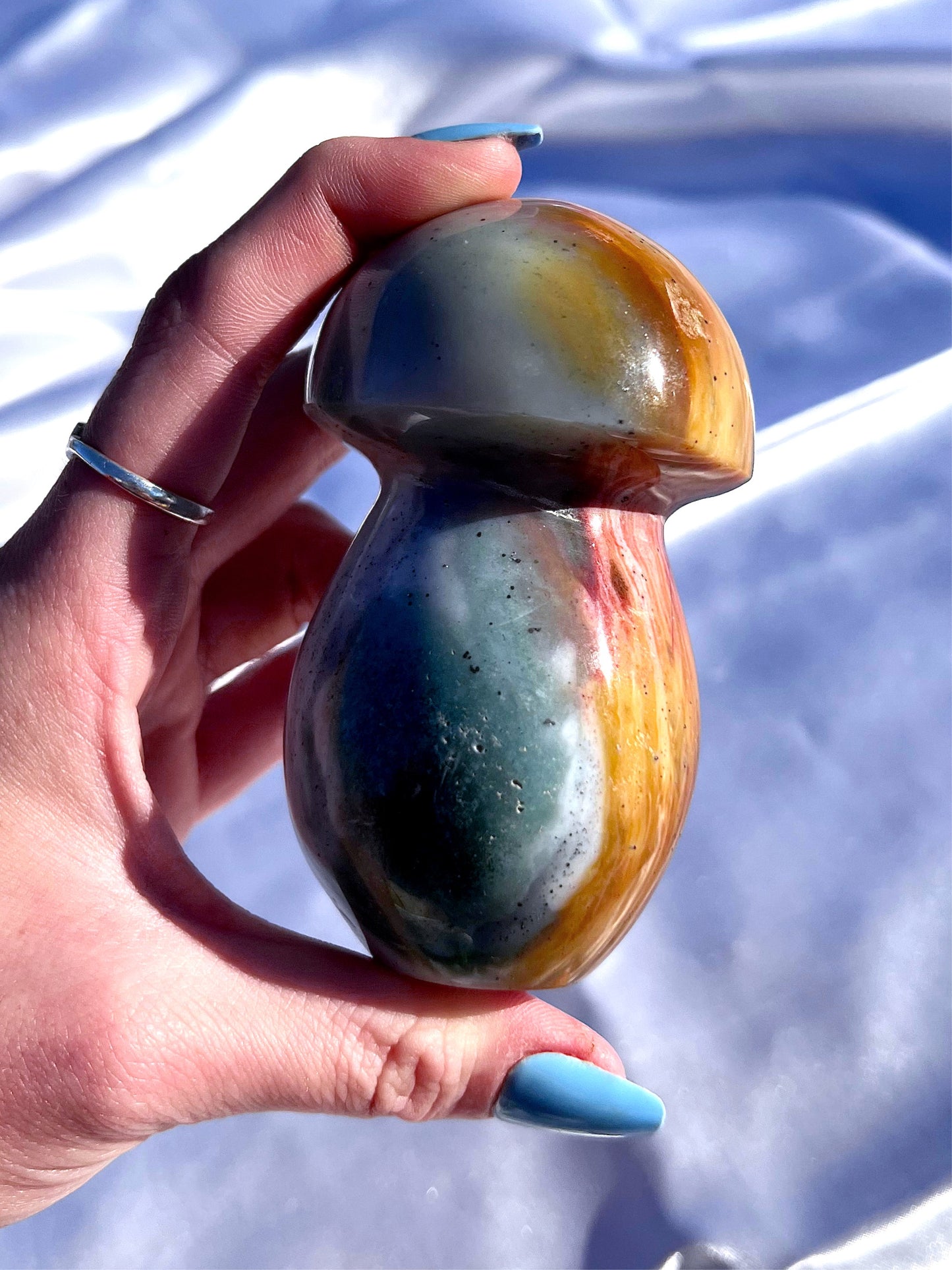 Ocean Jasper Mushroom 1