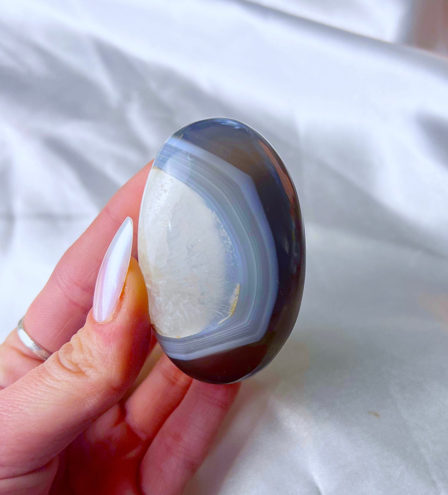 Orca Agate Palmstone G