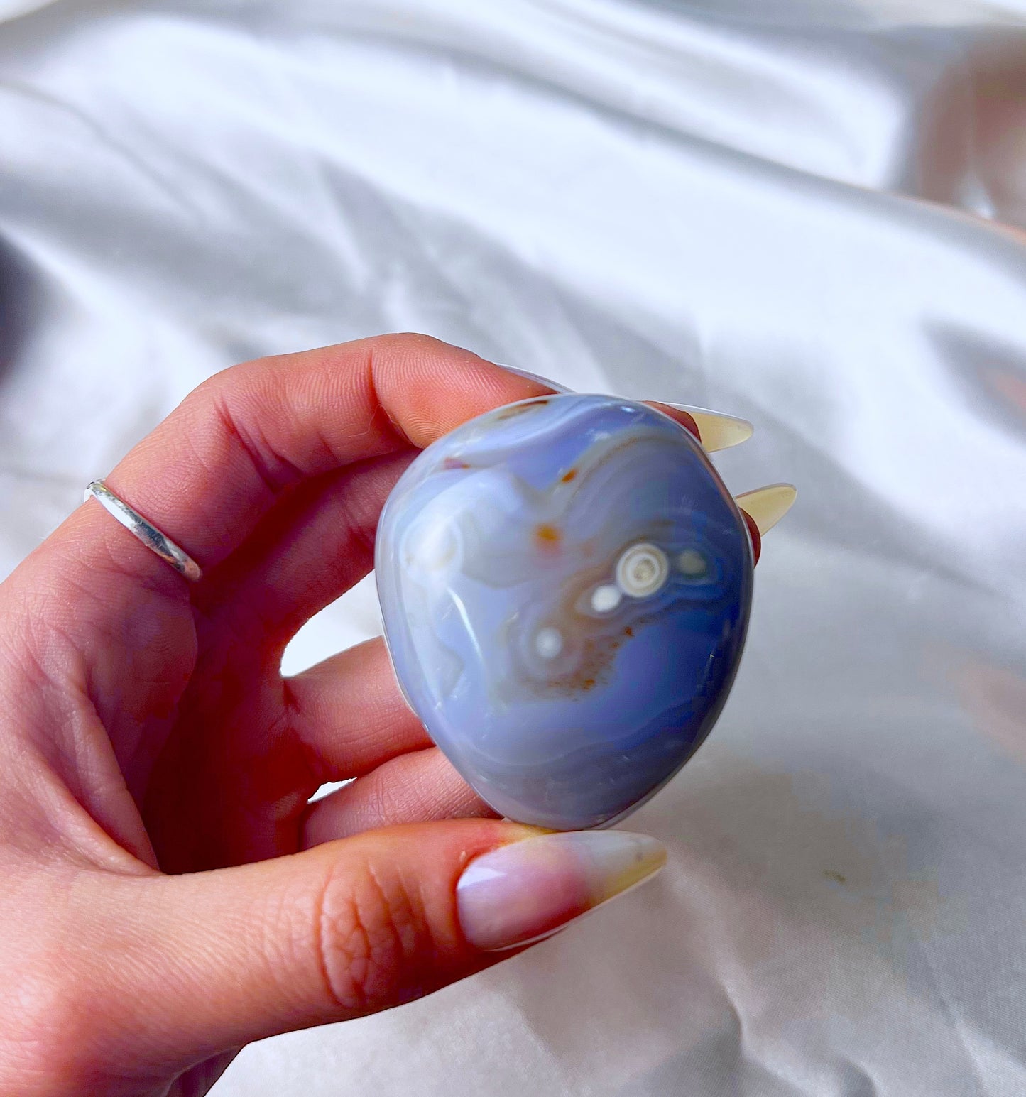 Orca Agate Palmstone D